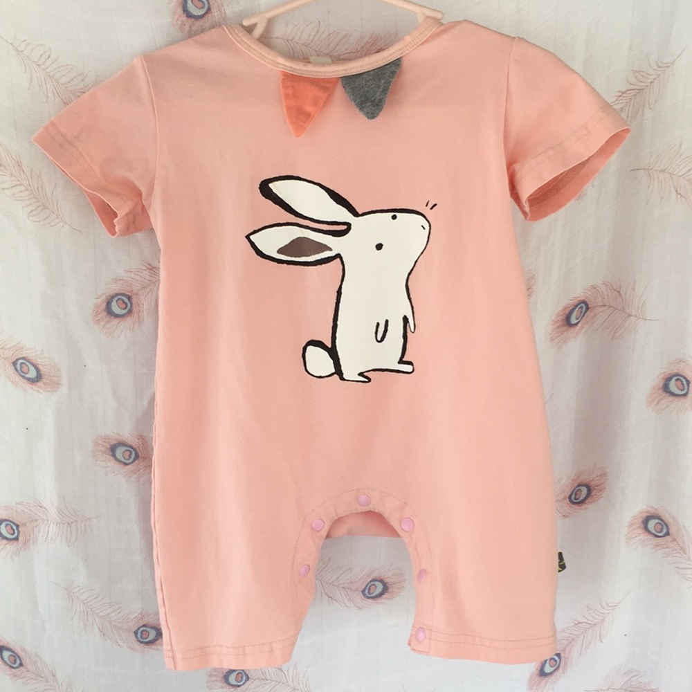 Rabbit romper size 80